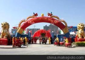 禮儀慶典的視覺焦點(diǎn) 供應(yīng)蟠龍立柱與雙龍戲珠彩虹門